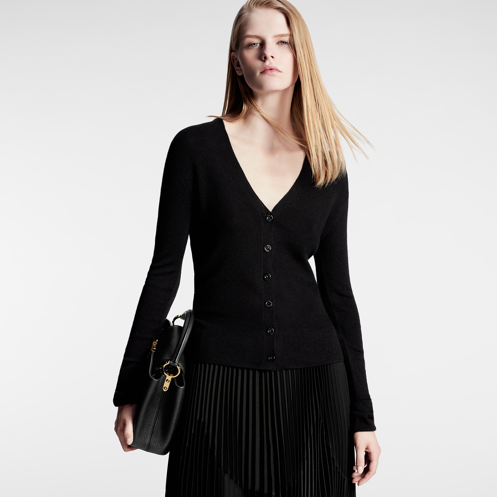 Cashmere-Silk Cardigan - Ready to Wear | LOUIS VUITTON